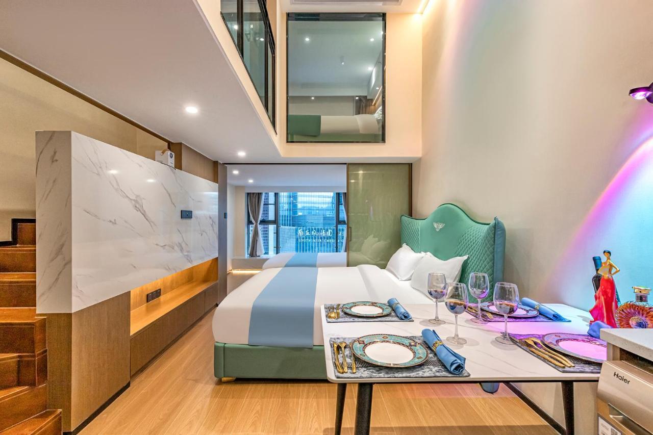 Kunming Dianchi Mideel International Apartment - South Asian Style Fuhai Metro ภายนอก รูปภาพ