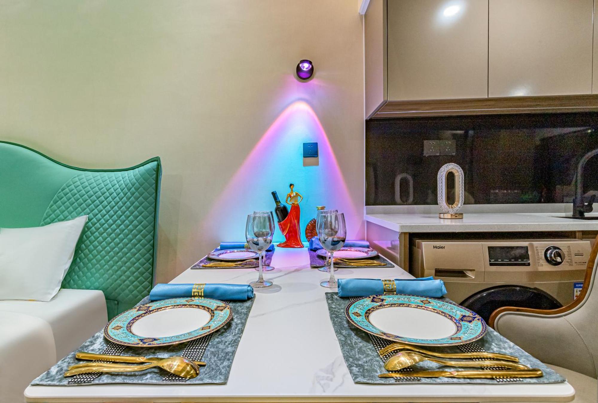 Kunming Dianchi Mideel International Apartment - South Asian Style Fuhai Metro ภายนอก รูปภาพ
